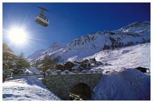 Val D'Isere view