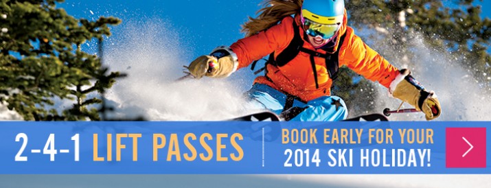 2-4-1 Lift Passes 2013/14