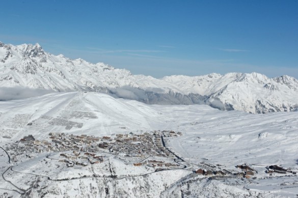 Alpe d'huez ski resort