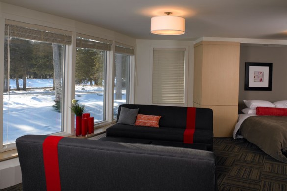 Bow View Lodge, lounge, Banff & Lake Louise