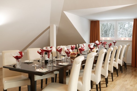 Chalet Altepost dining, St Anton