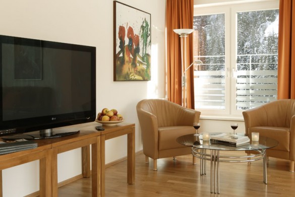 Chalet Altepost TV room, St Anton