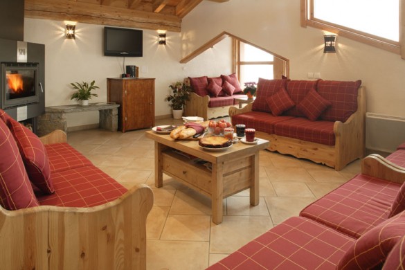 Chalet Annapurna II lounge, Tignes