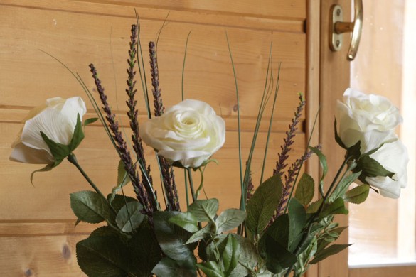 Chalet Caron flowers, Val Thorens