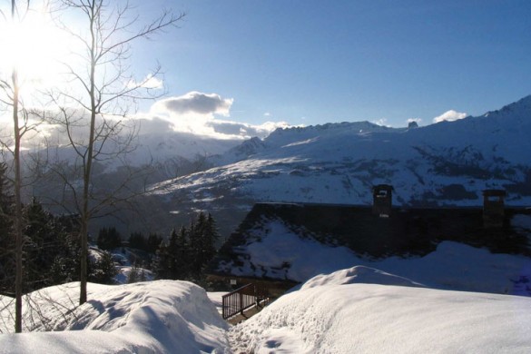 Chalet Cicero ext path, Les Arcs