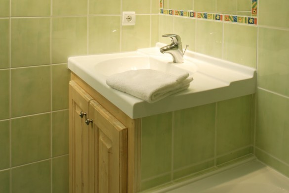 Chalet Dominique bath, Tignes