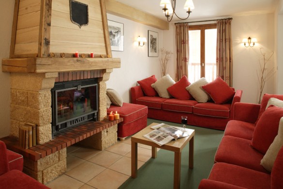 Chalet Dominique lounge, Tignes