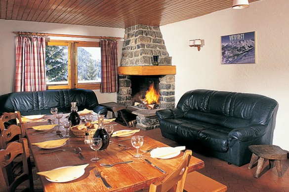 Chalet Fleur des Alpes lounge, Meribel