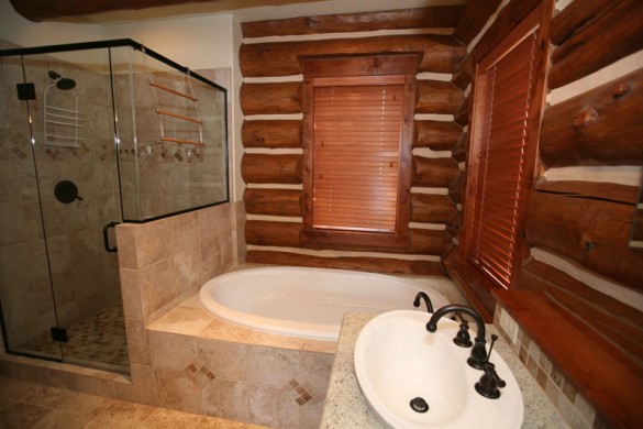 Chalet Founders Cabin bath, Winter Park