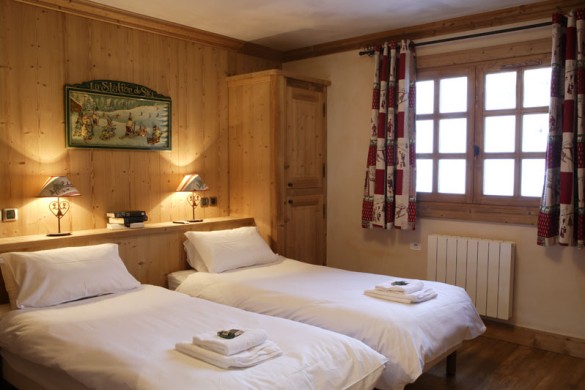 Chalet La Ferme bed, Meribel
