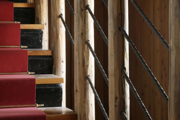 Chalet Lores stairs, Val D'Isere