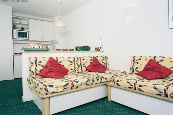 Residence Ours Blanc lounge, Alpe D'Huez