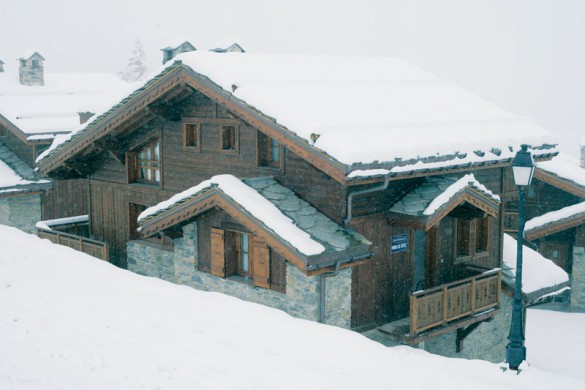 Chalet Ours de Neige ext side, Courchevel