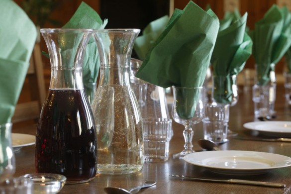 Chalet Peche dining, Val Thorens