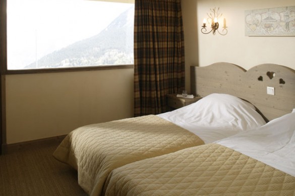 Chalet Perdrix Blanches bedroom, Courchevel