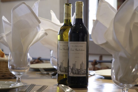 Chalet Perdrix Blanches wine, Courchevel