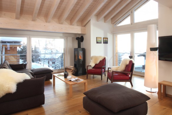Chalet Potosi lounge, Zermatt