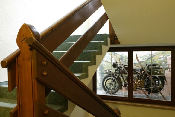 Chalet Stoanerhof stairs, Mayrhofen