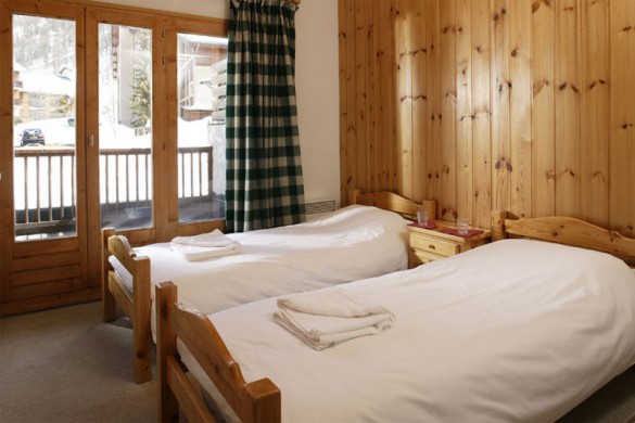 Chalet Sylvie bedroom, Val D'Isere