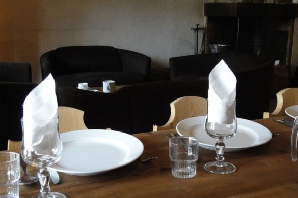 Chalet Sylvie table, Val D'Isere