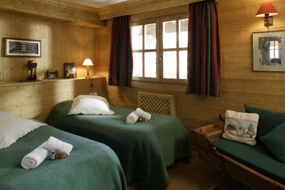Chalet Tolima beds green, Val D'Isere