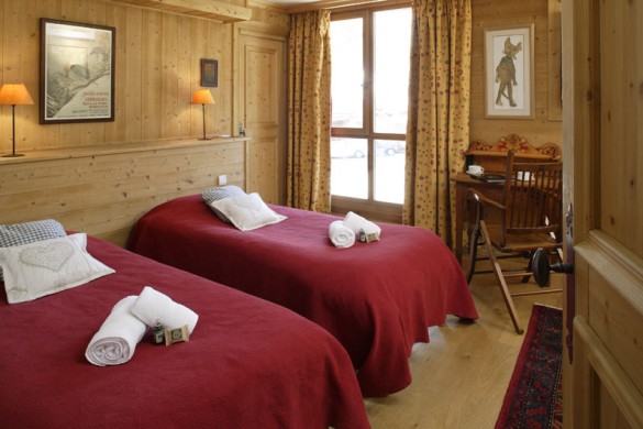 Chalet Tolima beds red, Val D'Isere