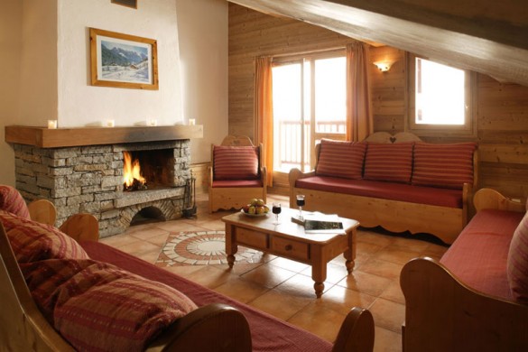 Chalet Vanoise lounge, Les Arcs