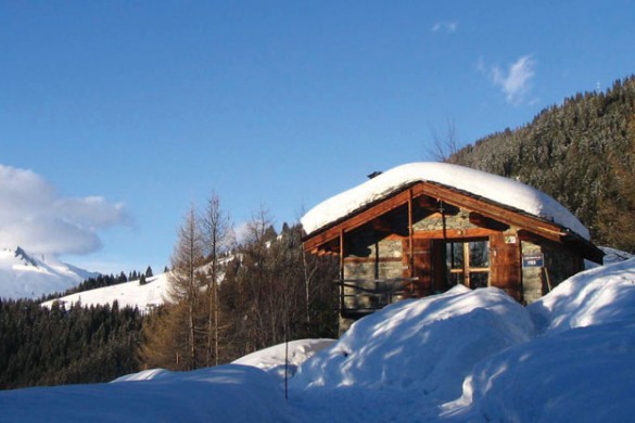 Chalet Yves ext view, Les Arcs