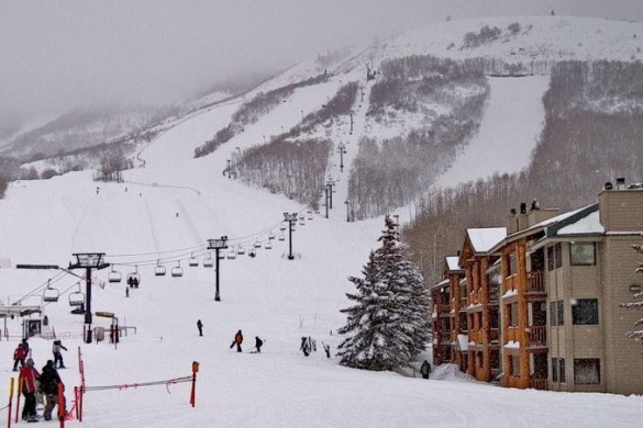 Condo Snowflower ext view, Park City