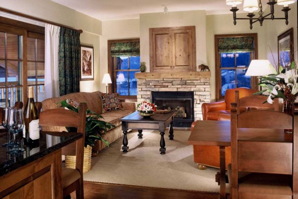 Condo Teton Mountain Village lounge, Jackson Hole
