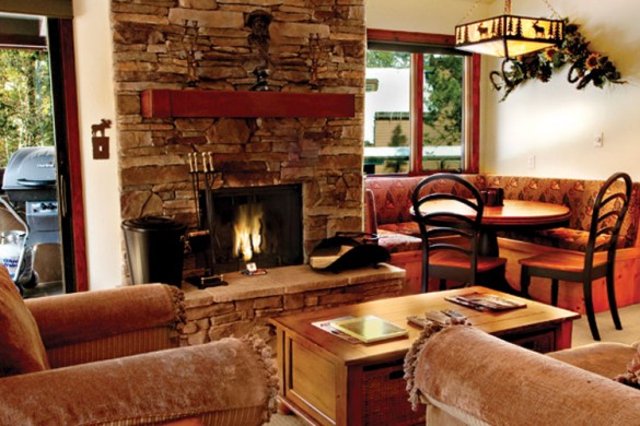 Condo Teton Village lounge, Jackson Hole