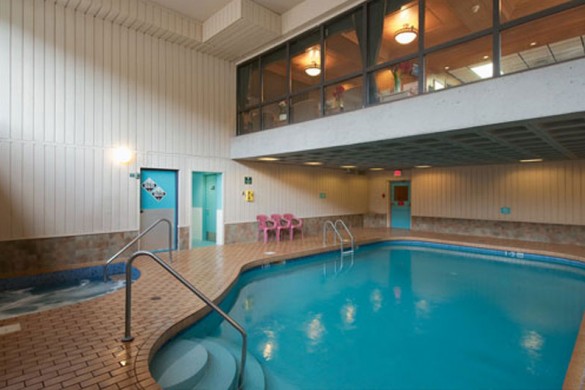Douglas Fir Resort, pool, Banff & Lake Louise