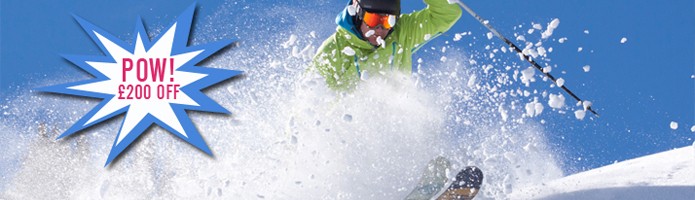 £200 off chalets