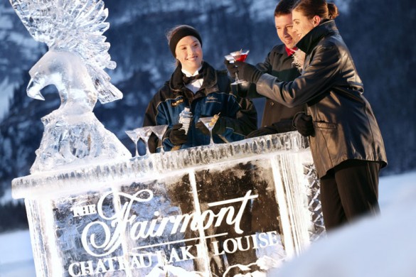 Fairmont Chateau, sign, Lake Louise