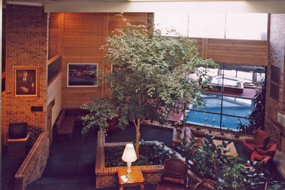 Hotel Best Western Landmark Inn reception, Park City