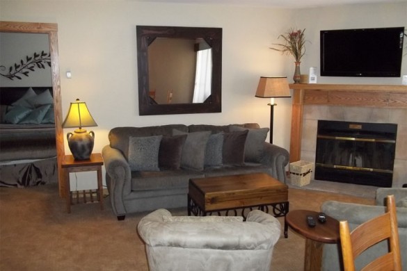 Hotel Condo River Mountain Lodge lounge, Breckenridge