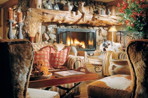 Hotel Condo Snake River Lodge and Spa lounge, Jackson Hole