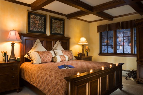 Hotel and Condo St James Place bed, Beaver Creek