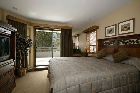 Hotel Condo The Ridge Resort bed, Heavenly
