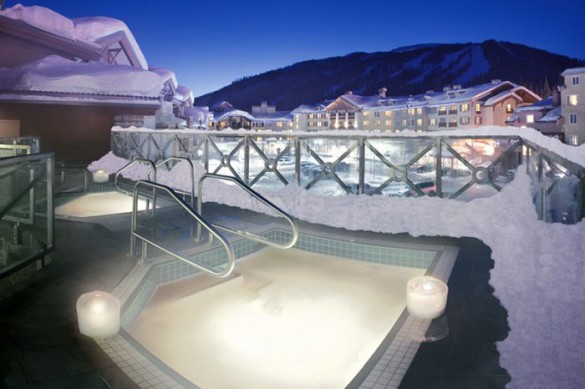 Hotel Delta Sun Peaks Resort, hot tub, Sun Peaks