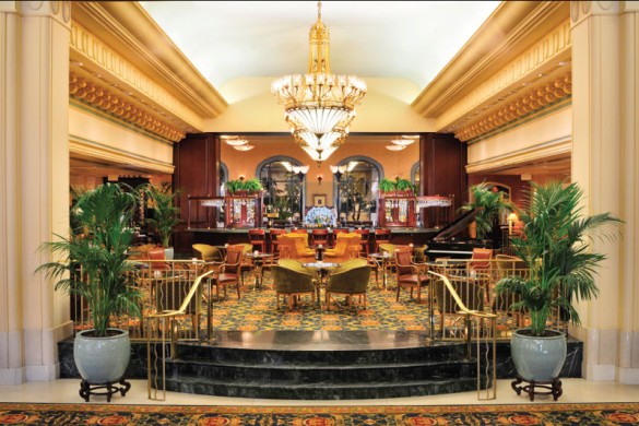Hotel Fairmont bar, Vancouver, Canada