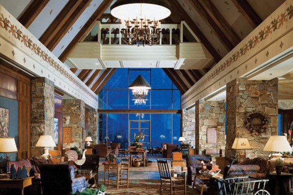 Hotel Fairmont Chateau Whistler, lobby, Whistler