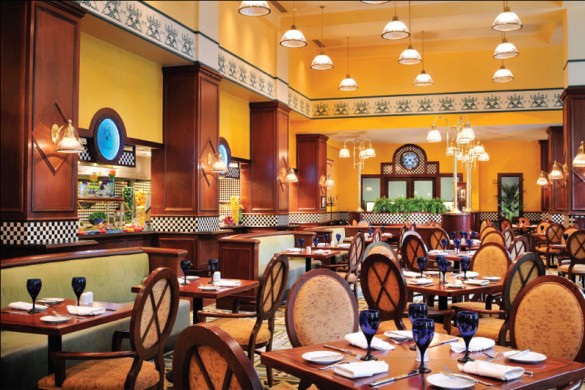 Hotel Fairmont dining, Vancouver, Canada