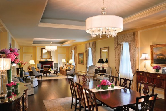 Hotel Fairmont suite, Vancouver, Canada