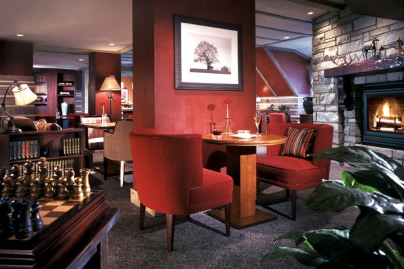 Hotel Fairmont Tremblant, lounge, Tremblant