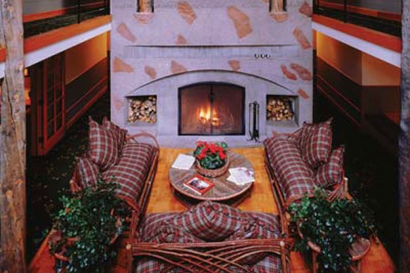 Hotel Lenado reception, Aspen