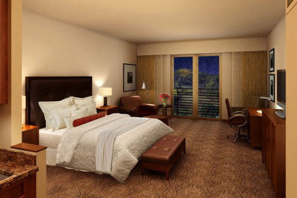 Hotel Limelight Lodge bed, Aspen