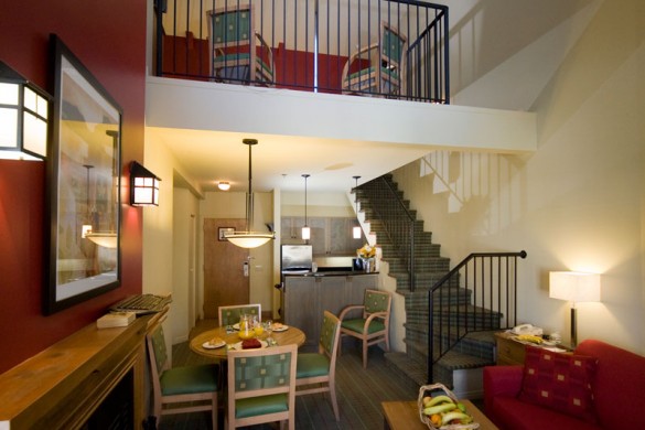 Hotel Marriott Residence Inn, mezzanine, Tremblant