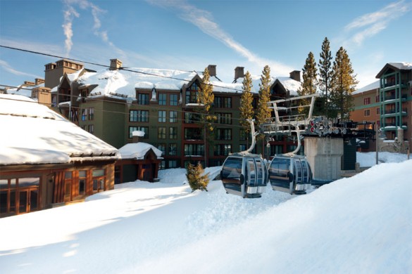 Ritz Carlton Hotel ski lift, Northstar ski holidays