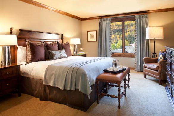 Hotel Sebastien bed, Vail